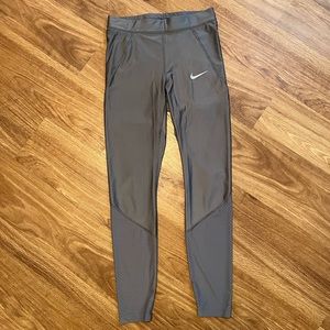 Gray Nike Running/Workout Leggings (Worn Twice)